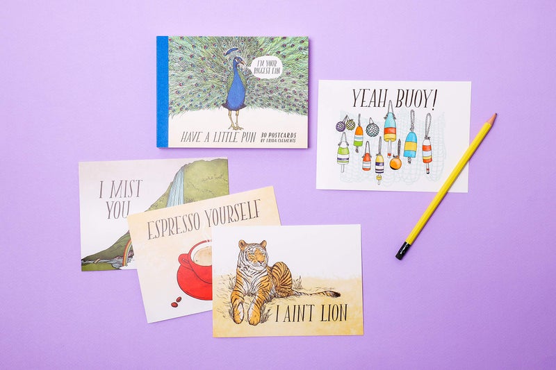 Chronicle Books Have a Little Pun: 30 Postcards: (Illustrated Postcards, Book of Witty Postcards, Cute Postcards) - Image 5