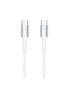 Data Cable-Almighty 2 Pd65W Fast Charge Data Cable Rc-198C-White (Cc)White