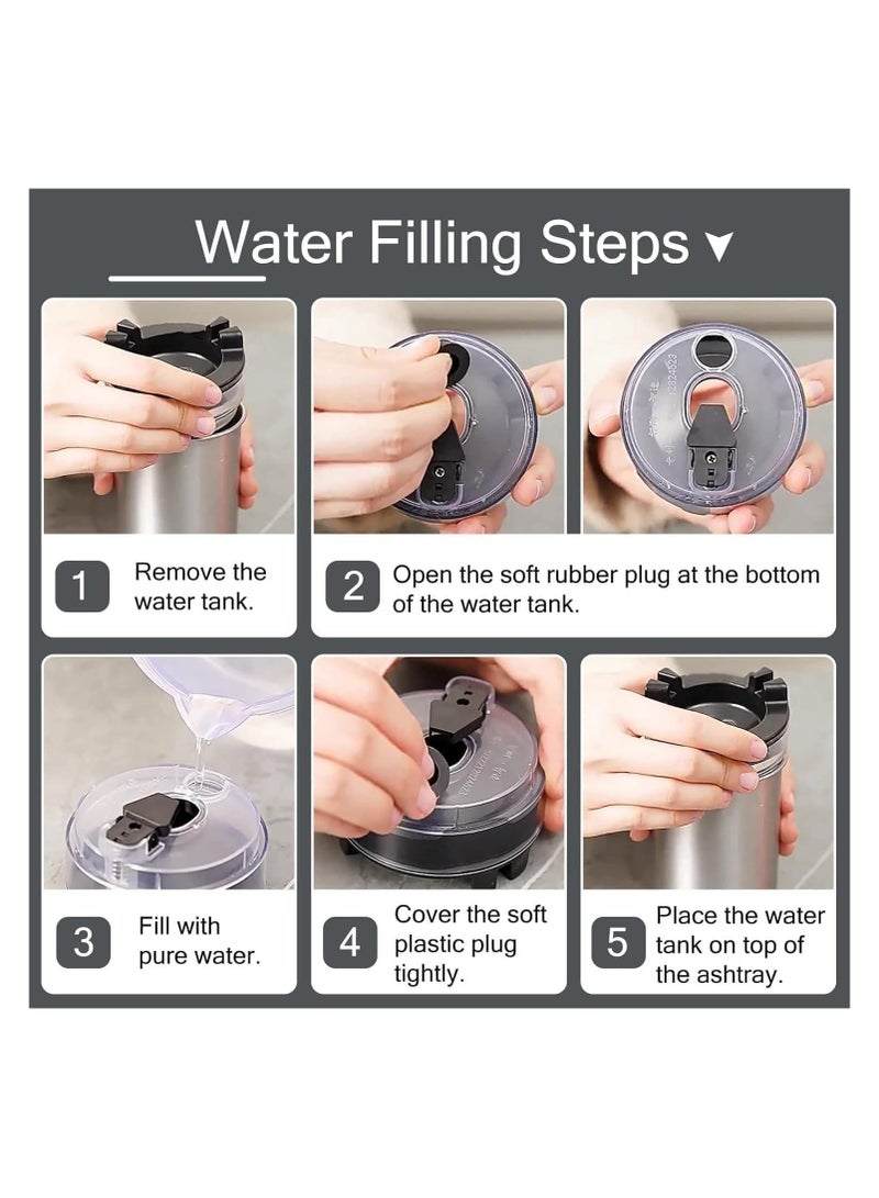 Portable Car Ashtray with Water Tank - Image 3