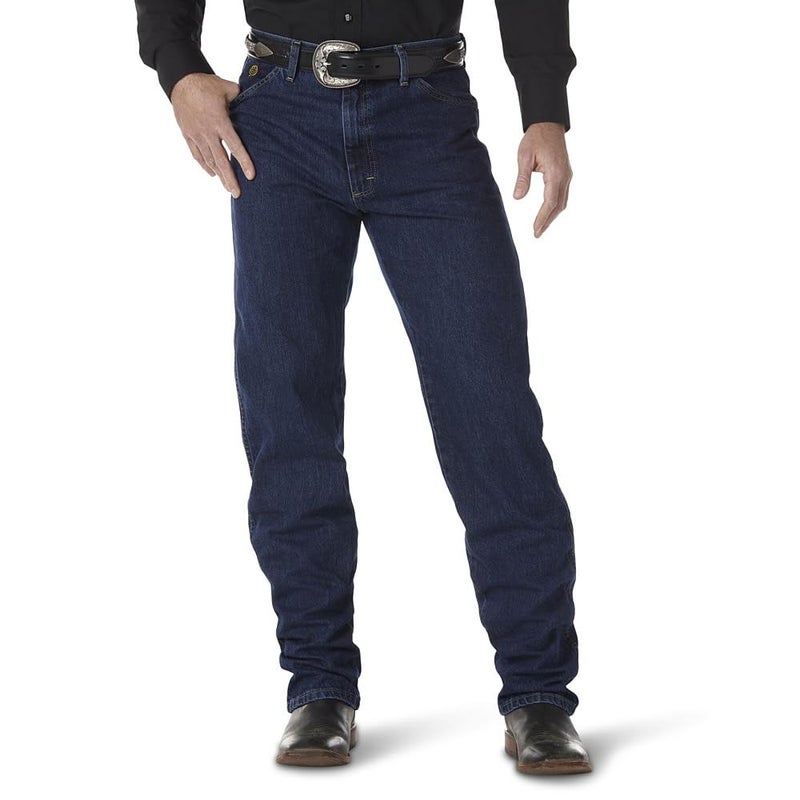 WranglermensGeorge Strait Cowboy Cut Original Fit Jean Dark Stone - Image 3
