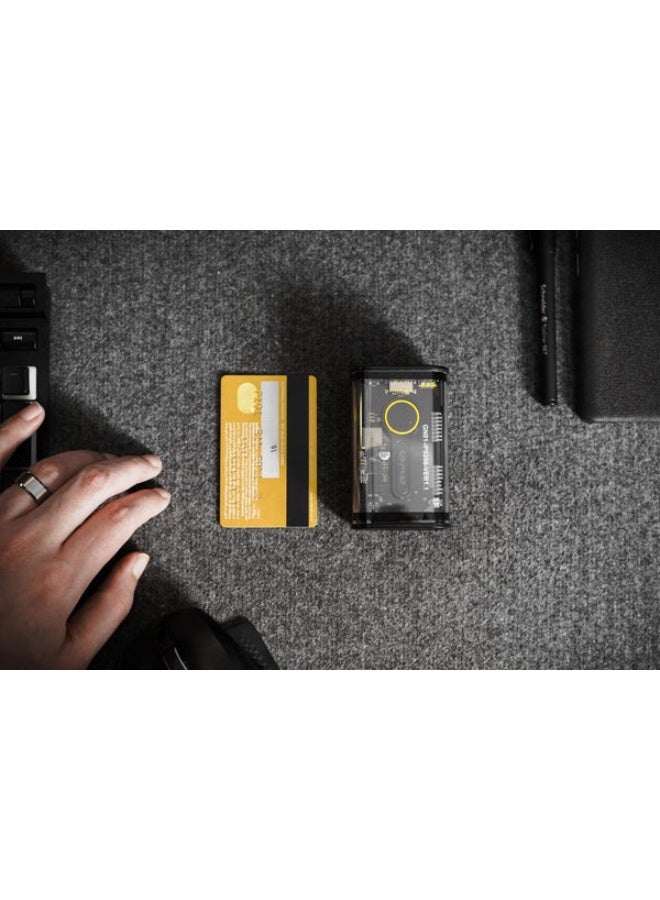 Awei Mini Transparent Power Bank 10000mAh – Stylish Mini Design – 22.5W Fast Charging – Supports QC3.0 and PD Protocols – Quick Charge Up to 50% in 30 Minutes - Image 2