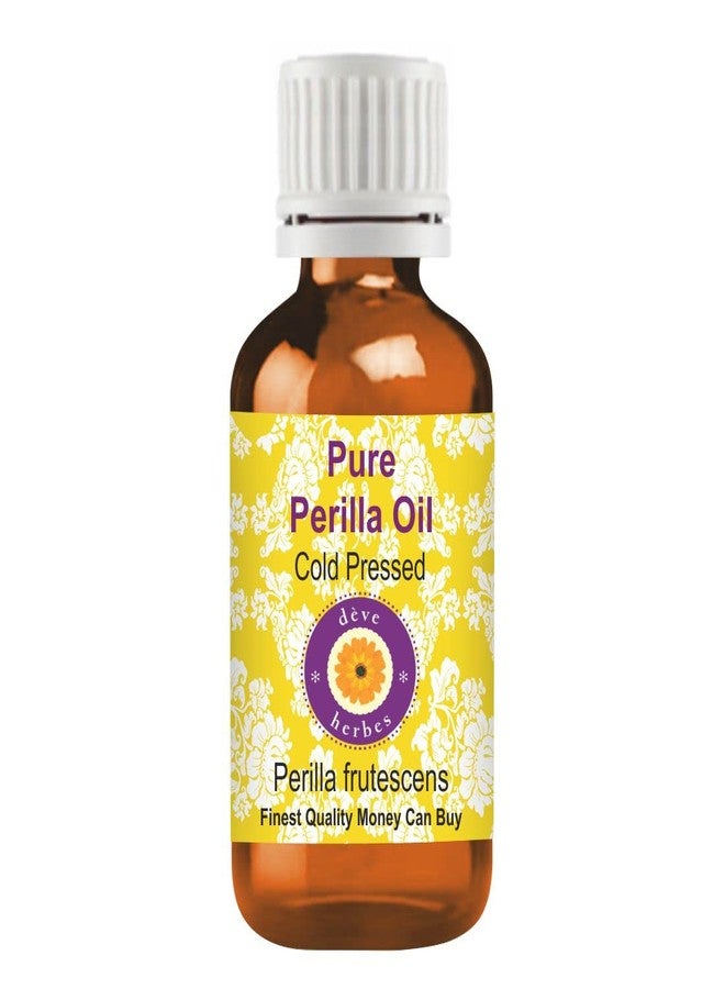 Deve Herbes Pure Perilla Oil (Perilla frutescens) | Cold Pressed | Natural | Undiluted | For Diluting Essential Oils | For Skin & Massage | Men & Women | 5ml - Image 1