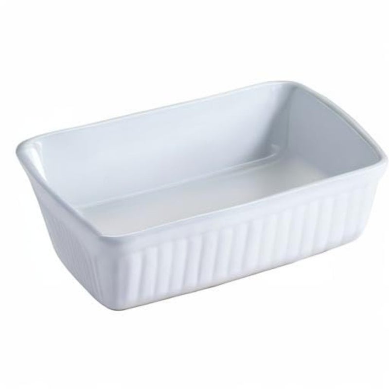 Classic Collection 24 cm Square Dish, White - Image 5