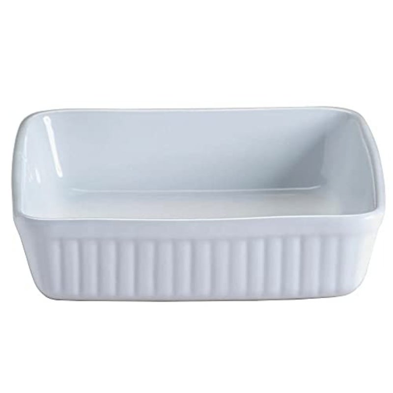 Classic Collection 24 cm Square Dish, White - Image 1