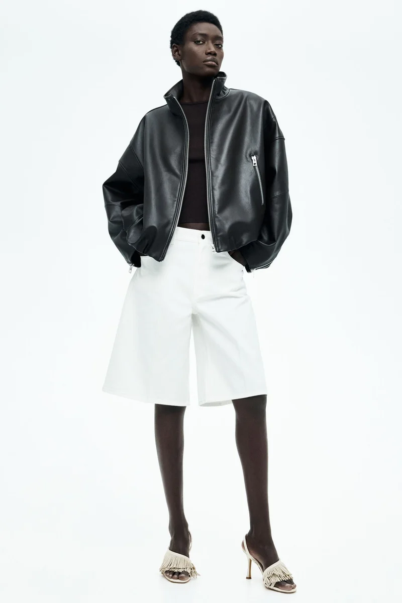 اتش اند ام شورت برمودا من الدنيم