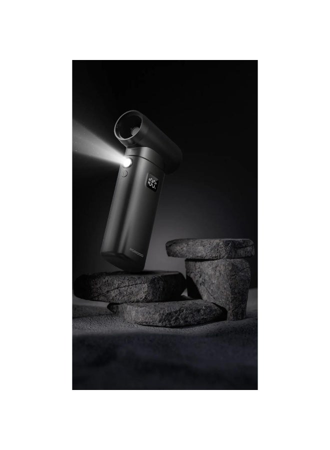 بورودو مكنسة كهربائية محمولة 2 في 1 من بورودو لايف ستايل مع وظيفة نفخ الهواء، مزودة بمحرك بقوة 130000 دورة في الدقيقة وفلتر HEPA من فئة H14. - Image 2