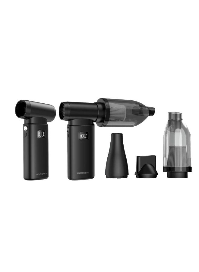 بورودو مكنسة كهربائية محمولة 2 في 1 من بورودو لايف ستايل مع وظيفة نفخ الهواء، مزودة بمحرك بقوة 130000 دورة في الدقيقة وفلتر HEPA من فئة H14. - Image 3