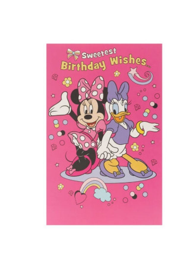 Disney Minnie Mouse and Daisy Birthday Card