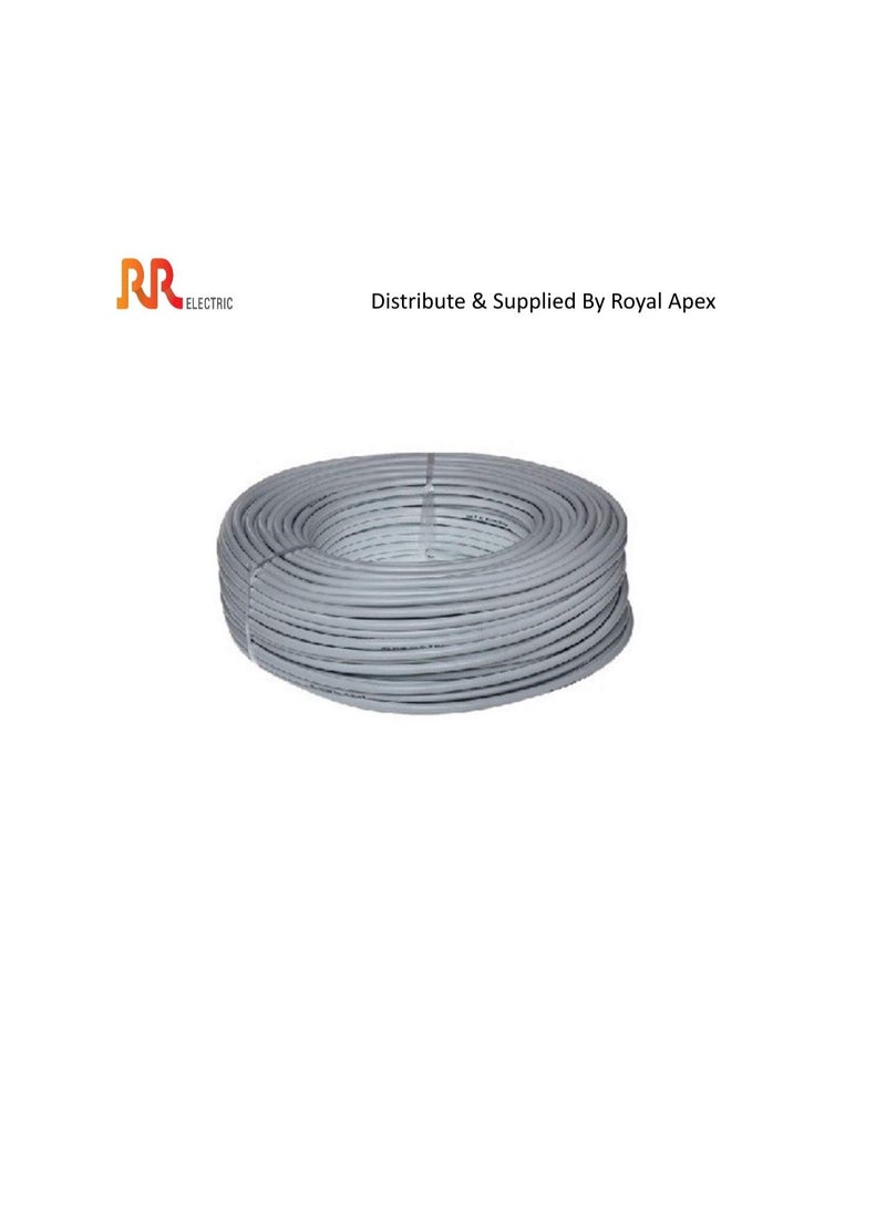 RR Multi Strand Pure Copper Single Core Flexible Cables | Trirated Electrolytic Conductor up to 105C Fire Resist Electric Panel Wire | BS6231 ISO9001 CE Compliant 100Y(90m) Roll (0.75mm, Grey) - Image 2