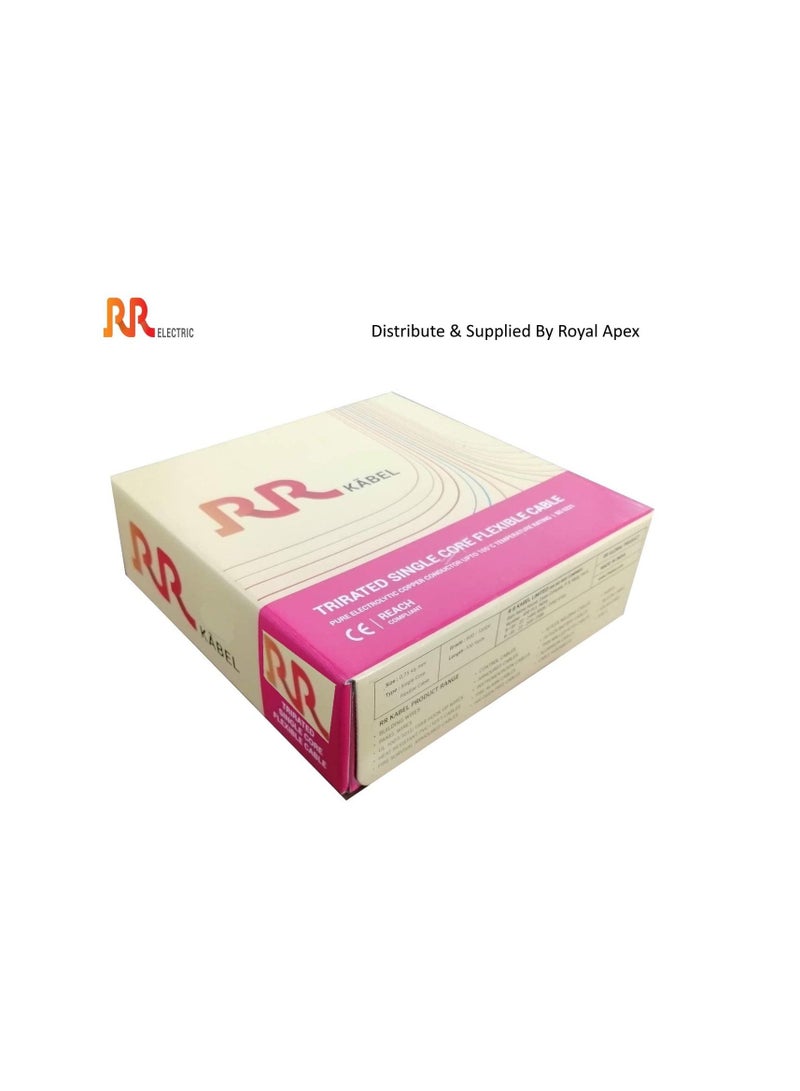RR Multi Strand Pure Copper Single Core Flexible Cables | Trirated Electrolytic Conductor up to 105C Fire Resist Electric Panel Wire | BS6231 ISO9001 CE Compliant 100Y(90m) Roll (0.75mm, Grey) - Image 3
