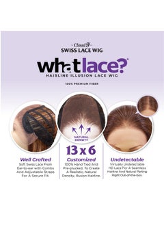 Sensationnel What Lace 13X6 Wigs Braelyn Synthetic Wig Cloud 9 With Preplucked Hairline Hd Lace Whatlace Braelyn (1)  - Image 3