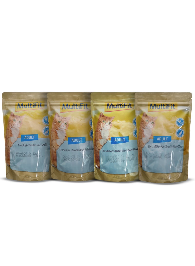 MultiFit Jelly Duo Variety offer– Beef, Turkey, Herring & Salmon