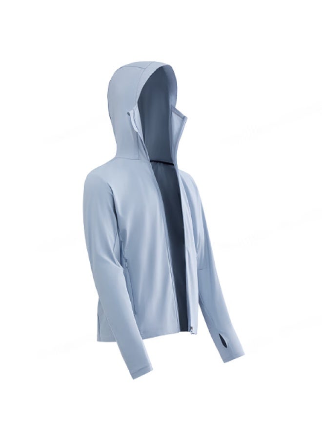 JD.com (Jingdong Jingzao) Pangolin 700 Series Ultra Tear-Resistant Hard Shell Mountaineering Jacket Unisex Rock Blue Xl - Image 1