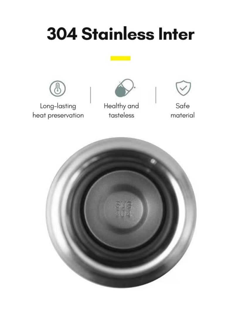 Generic - Stainless Steel Vacuum Insulated Flask, Leak-proof, BPA-free Double Walled Thermal Mug for Coffee & Tea, 500ml - Image 1