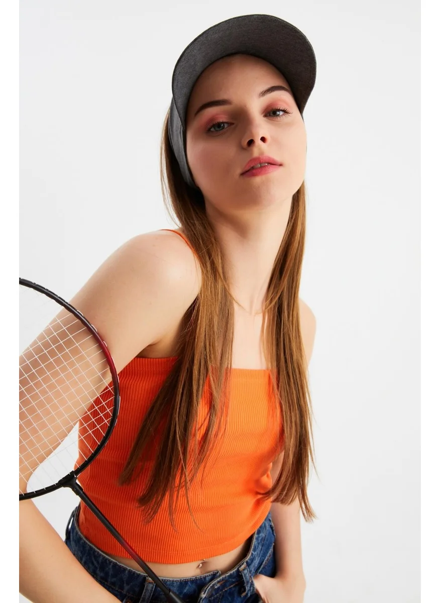 Butikgiz Women's Smoked UV Protected Foldable Open Top Soft Brim 100% Cotton Combed Tennis Visor Hat