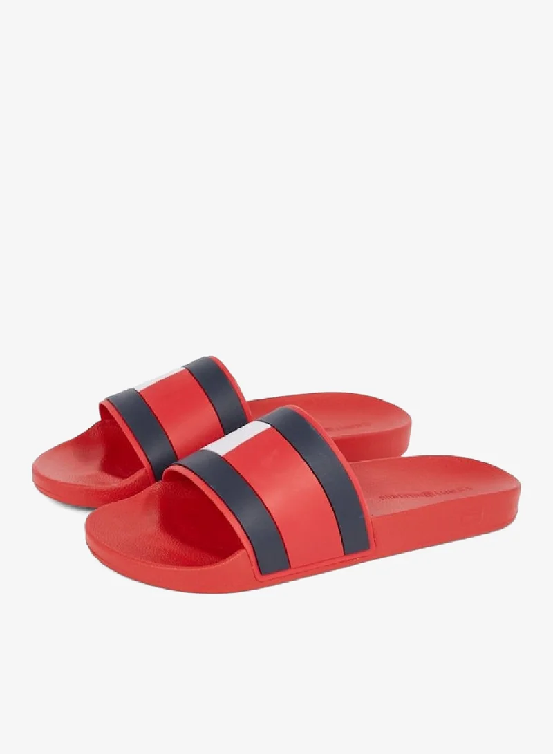 تومي هيلفيغر شبشب حمام سباحة بشعار علم
