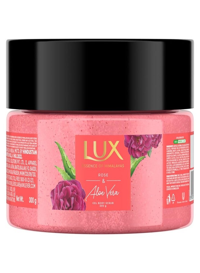 LUX ROSE & ALOEVERA GEL BODY SCRUB|| 300gm and LUX ROSE & ALOEVERA SHIM BW 400ml - Image 4
