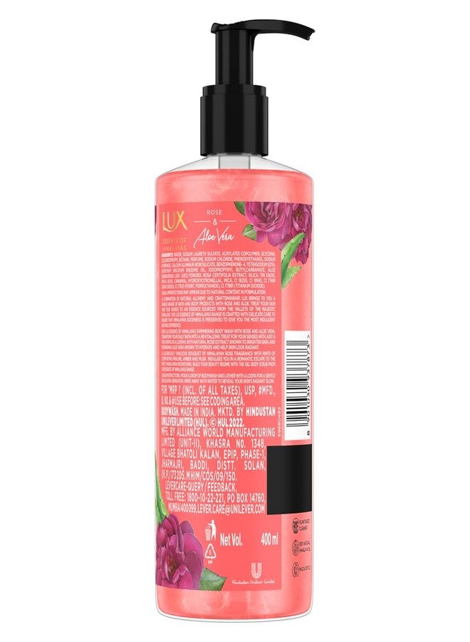 LUX ROSE & ALOEVERA GEL BODY SCRUB|| 300gm and LUX ROSE & ALOEVERA SHIM BW 400ml - Image 5