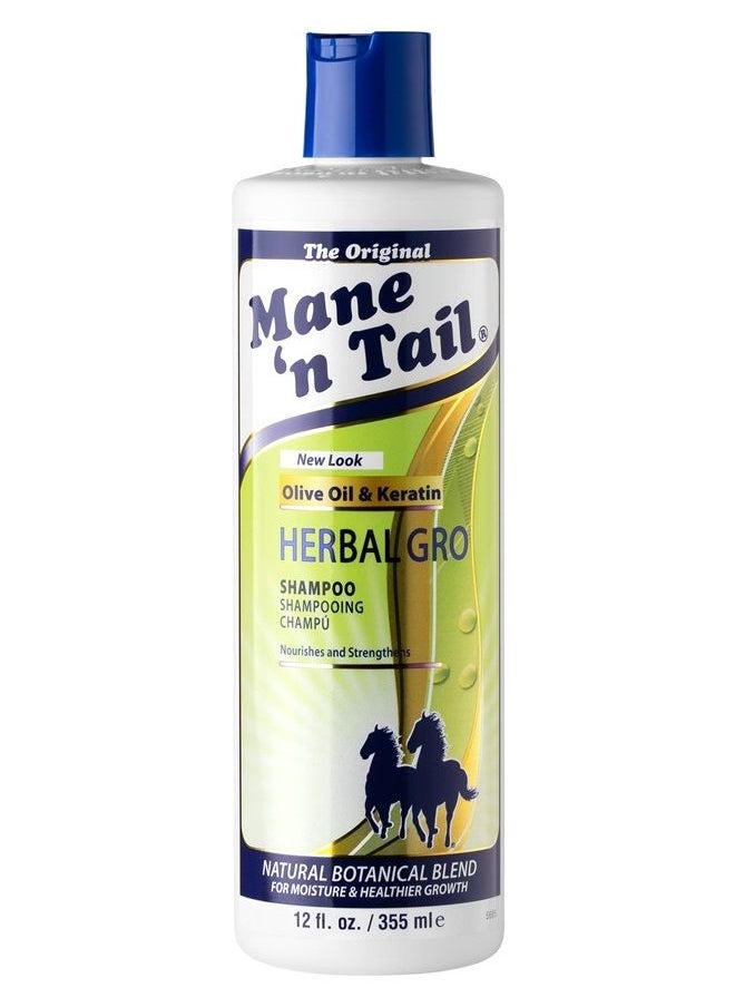 Mane 'n Tail Mane N Tail Herbal Gro Shampoo, 12 Ounce  - Image 1