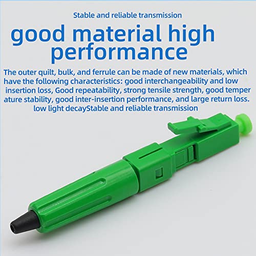 CRUISER Fiber Assembly Connector LC UPC/APC Single Mode Fiber Optic Fast Connector Adapter 5Pcs (LC/APC) - Image 5