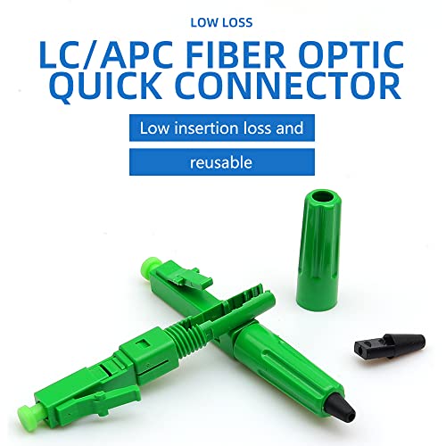 CRUISER Fiber Assembly Connector LC UPC/APC Single Mode Fiber Optic Fast Connector Adapter 5Pcs (LC/APC) - Image 2