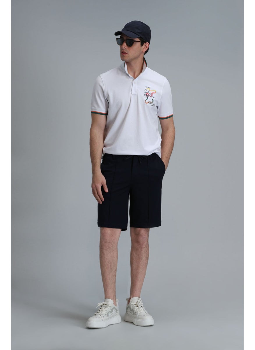 Lufian - Men's King Smart Polo T-Shirt 111040173 White - Image 1