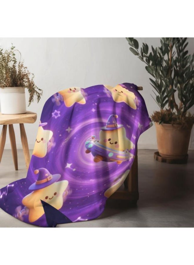general Wisdom Fairy (latest) flannel thin blanket (warm and comfortable, suitable for sleep, game use, dust and sandproof) 150cm*200cm - 13 - Image 3