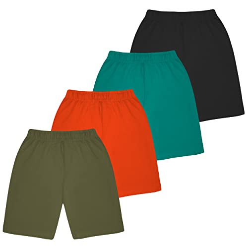 kyda kids شورتات كوتون مطبوعة للأطفال من KYDA KIDS® - عبوة من 4 (K-B-SHORTS-3MCC-C2-2-3Y، متعدد الألوان) - Image 2