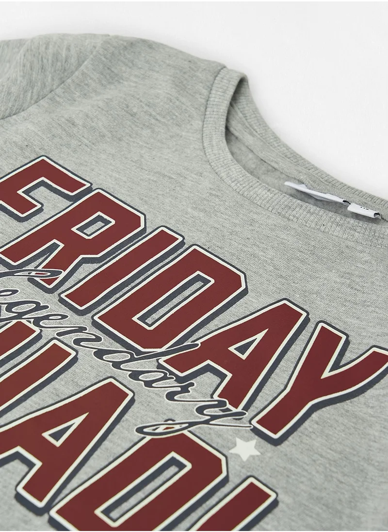 NAME IT Kids Friday Long Sleeve Sweatshirt
