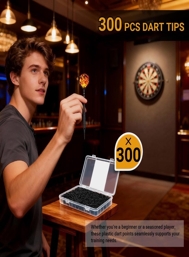ولفتوب مجموعة رؤوس سهام وولف توب ذات الرؤوس الناعمة، 600 رأس - رؤوس سهام بلاستيكية بخيط 2BA - مجموعة ملحقات سهام بديلة - أسود - Image 3