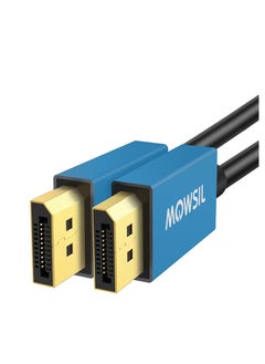 MOWSIL DisplayPort Cable 5Mtr, DP Cable 1.2, 4K@60Hz, 2K@165Hz,2K@144Hz, Gold-Plated High Speed Display Port Cable for Gaming Monitor, Graphics Card, TV, PC, Laptop  - Image 1