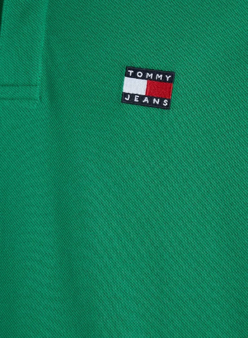 TOMMY JEANS Tommy Badge Regular Fit Polo