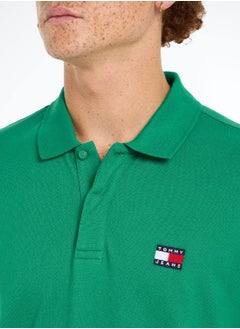 Men's Tommy Badge Regular Fit Polo -  Pure cotton, Green - pzsku/Z84A80D37D5F76F92C767Z/45/_/1723744059/402490bb-aa17-4e0e-ae48-dfbed429c72a