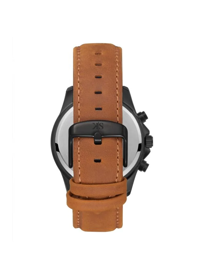 KENNETH SCOTT  Kenneth Scott Men's Chronograph  Blue  Dial Watch - K26106-BLDN for Men | Best Price UAE