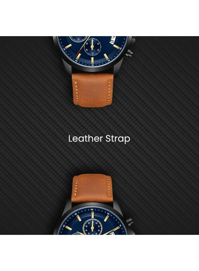 Kenneth Scott  Kenneth Scott Men's Chronograph  Blue  Dial Watch - K26106-BLDN for Men | Best Price UAE