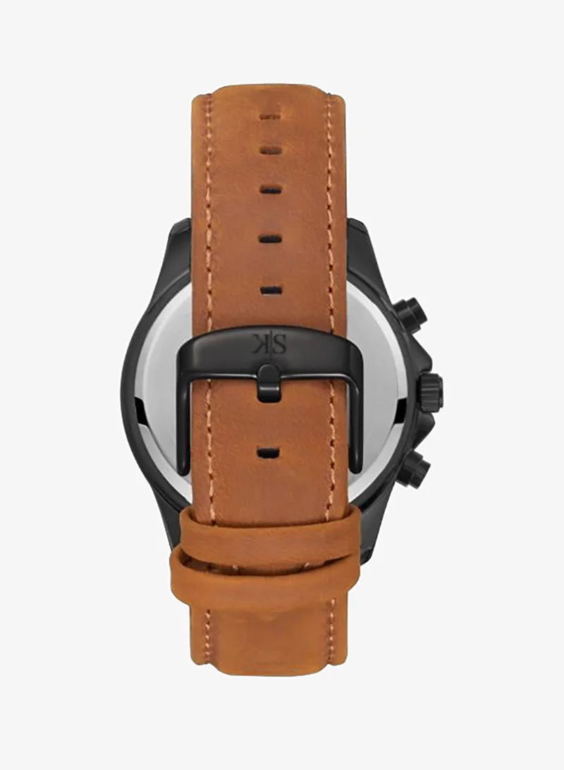Kenneth Scott  Kenneth Scott Men's Chronograph  Blue  Dial Watch - K26106-BLDN for Men | Best Price UAE