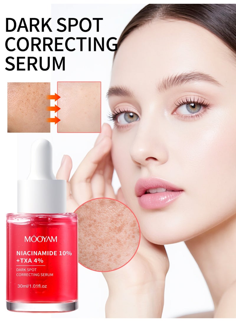 MOOYAM Niacinamide 10% + Txa 4% Serum, Dark Spot Correcting Serum 30Ml for Post-Acne Marks Acne Scars Hyperpigmentation and Even Skin Tone Fragrance-Free - Image 3