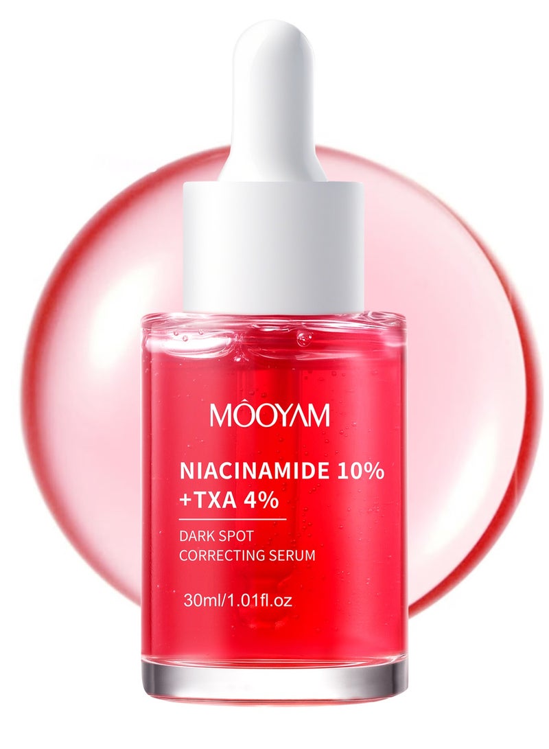 MOOYAM Niacinamide 10% + Txa 4% Serum, Dark Spot Correcting Serum 30Ml for Post-Acne Marks Acne Scars Hyperpigmentation and Even Skin Tone Fragrance-Free - Image 1