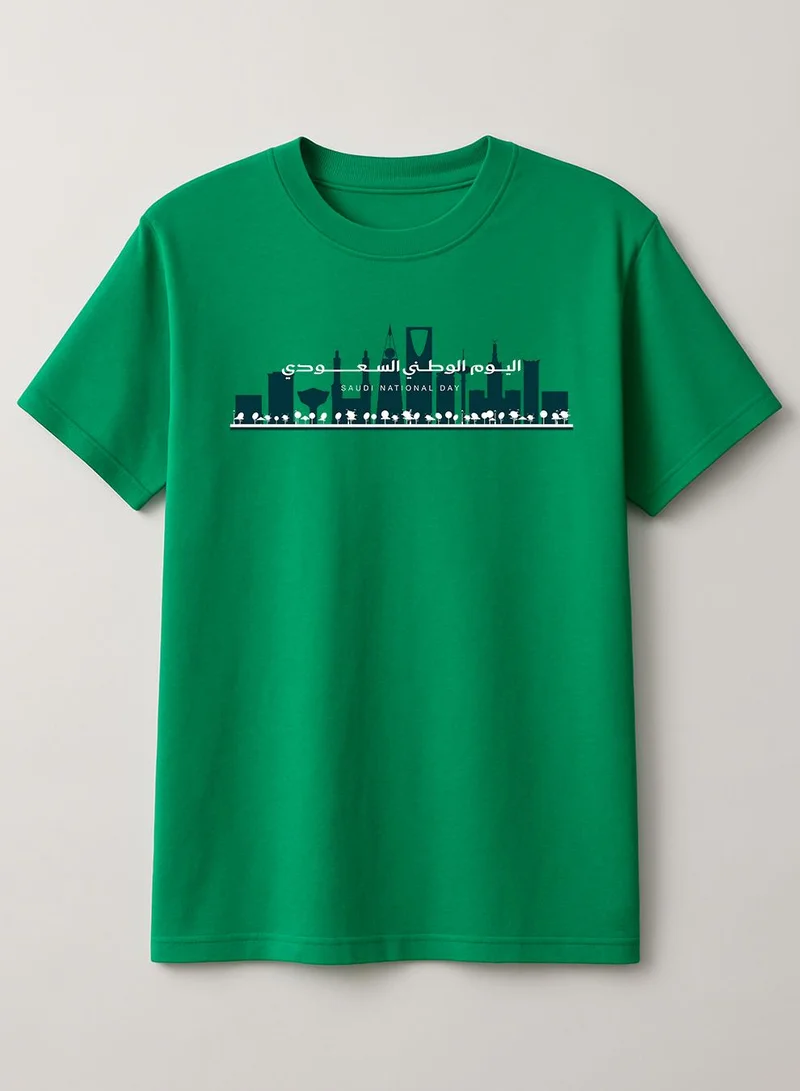 Lowha Cotton T-Shirt for Saudi National Day Celebrations for Women & Men