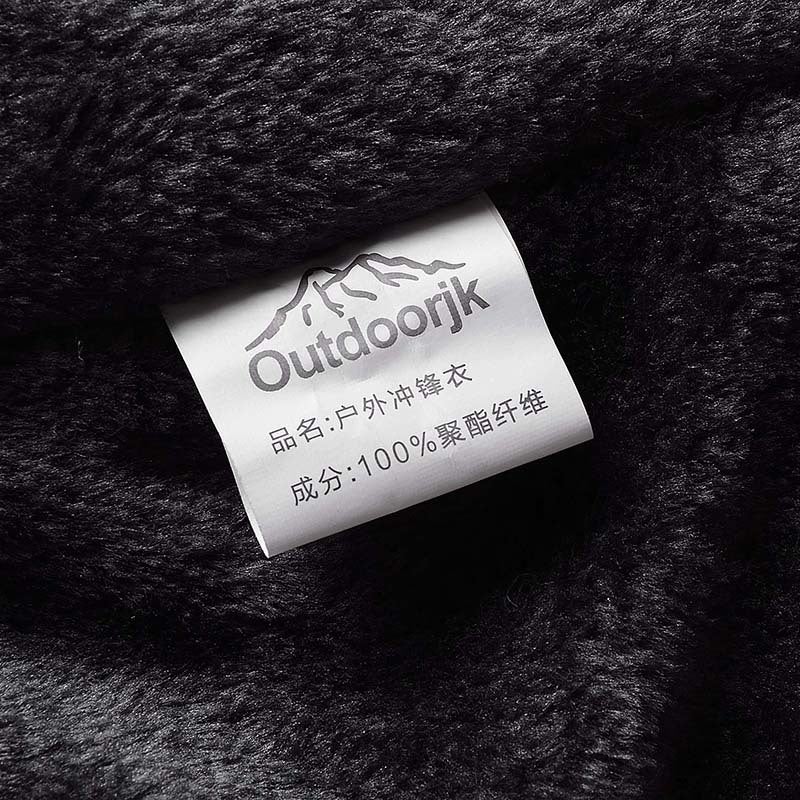 Men'S Fleece Plus Size Rush Clothes Warm Thickened Coat Outdoor Loose Mountain Climbing Cold-Proof Cotton-Padded Jacket Casual - Image 5