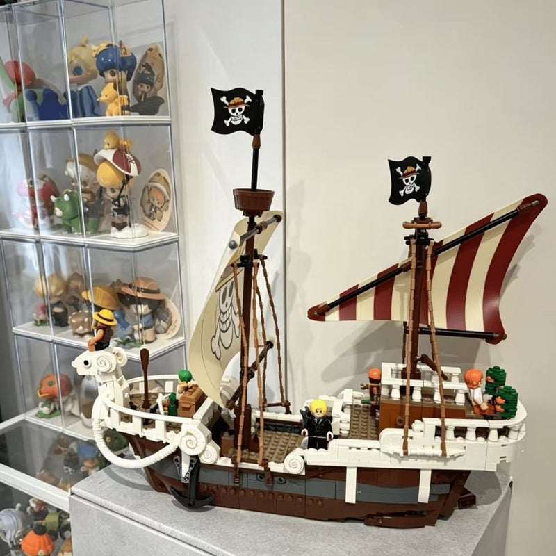 One Piece Going Merry Pirate Ship Building Blocks (LEGO-compatible) - Image 2