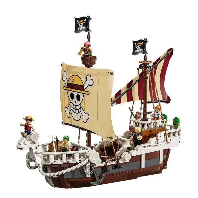 One Piece Going Merry Pirate Ship Building Blocks (LEGO-compatible) - Image 5
