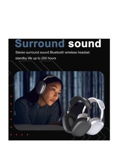 Aspor Aspor A618 Wireless Bluetooth Headset with 3D Surround Sound - 20 Hours Battery Life  - Image 4