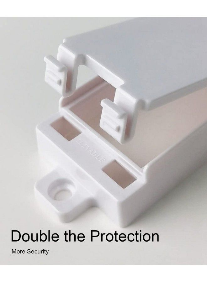 ILIVABLE Light Switch Guard Ilivable Child Proof Switch Plate Cover Prevents Kids Or Accidental Turned On/Off Switch While Allowing Access (White 2 Pack) - Image 4