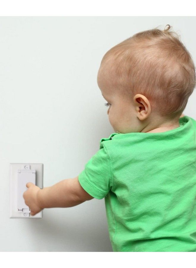 ILIVABLE Light Switch Guard Ilivable Child Proof Switch Plate Cover Prevents Kids Or Accidental Turned On/Off Switch While Allowing Access (White 2 Pack) - Image 5