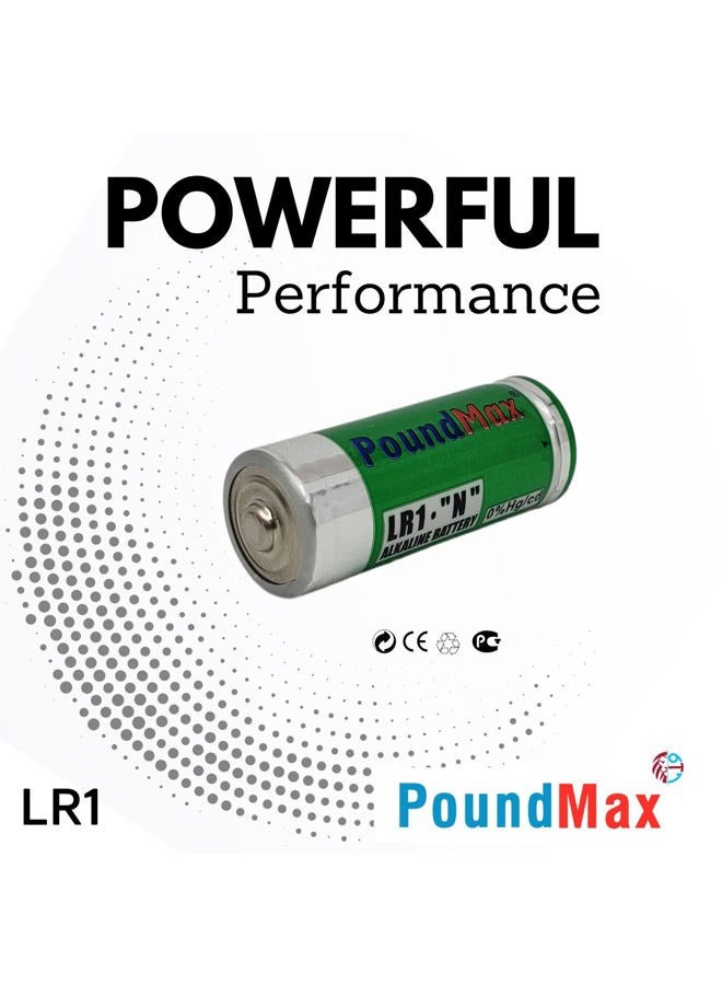 Poundmax 5 X 910A LR1 N Type MN9100 1.5V Alkaline Batteries - Image 5