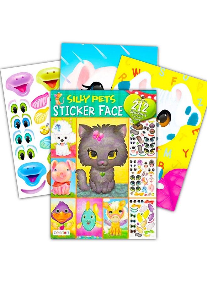Bendon Silly Pets Face Repositional Stickers Fun Activity Book - Image 2
