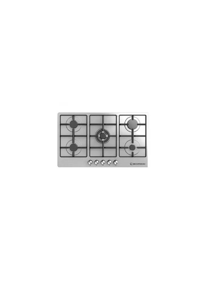 Ecomatic "Ecomatic Built-In Hob 90 cm 5 Gas Burners Frontal Control Stainless S9003M " 