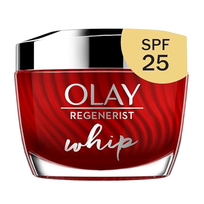 Olay Regenerist Whip Face Moisturizer Cream with Sunscreen SPF 25, 1.7 oz - Image 1