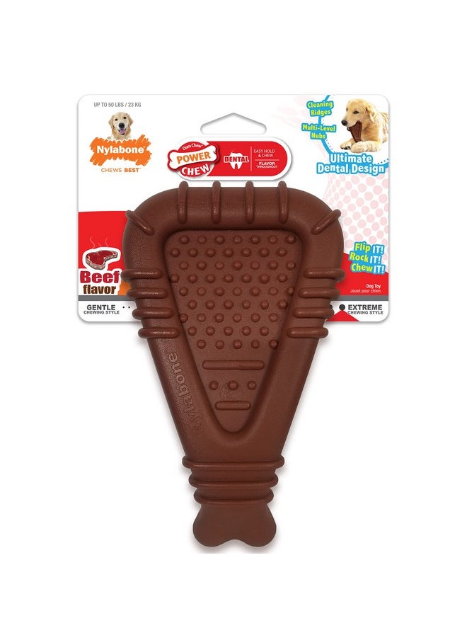 Nylabone Power Chew Arch Bone Dog Dental Chew Toy Large  Up To 50 Lbs.  - Image 1
